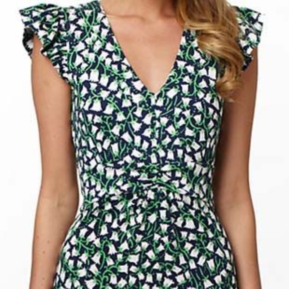 Lilly Pulitzer Floral Dress - Picture 1 of 5
